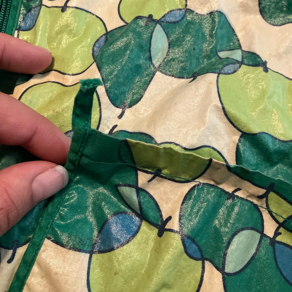 *last chance* Green Apple Patterned Rain Jacket - Picture 4 of 5